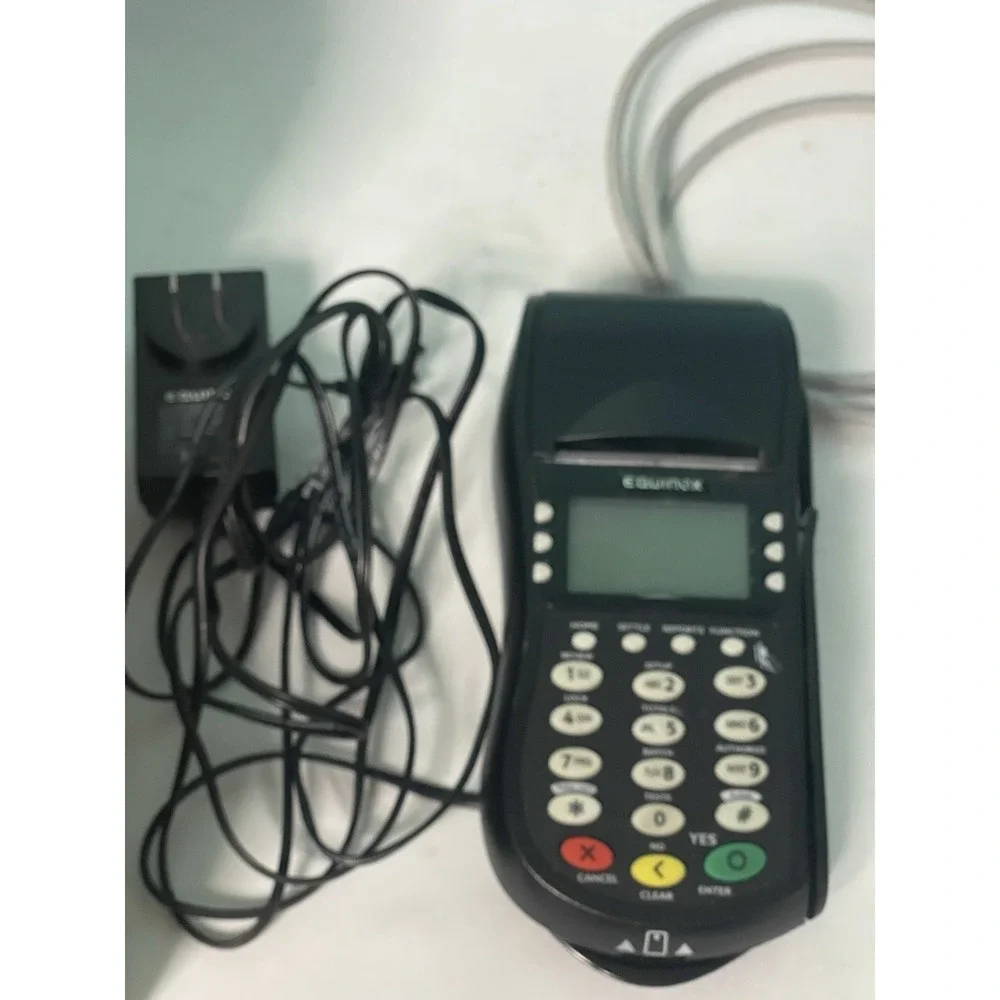 Equinox T4205 Credit‎ Card Terminal w/ Pin Pad & AC Adapter.